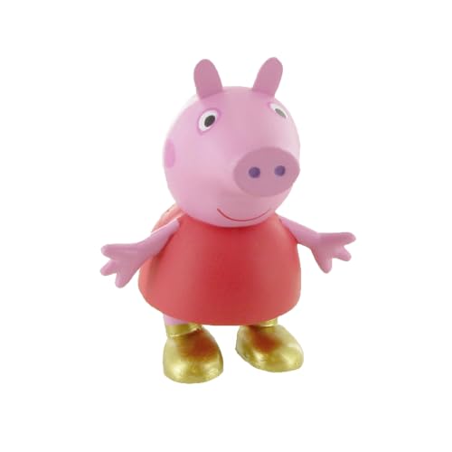 Comansi Y99679 Peppa Pig: Gold Boots Wutz Minifigur, bunt, 6 cm von Comansi