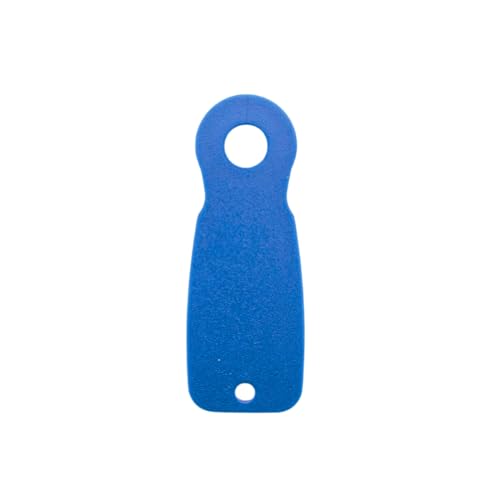 CombiCraft Caddy-Key in Blau - 50 Stück - Einkaufswagenlöser - Schlüsselanhänger mit Einkaufswagenchip - Ideal beim Einkaufen von CombiCraft