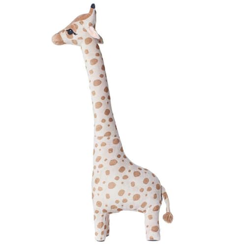 Comebachome Giraffe gefülltes Tier, 33,5 x 12 Zoll Giraffe Plüschspielzeug, weiche Riesen Giraffe Puppe, gefüllte Giraffe -Kissenspielzeug für Kleinkinder Kinderzimmerdekorationen von Comebachome