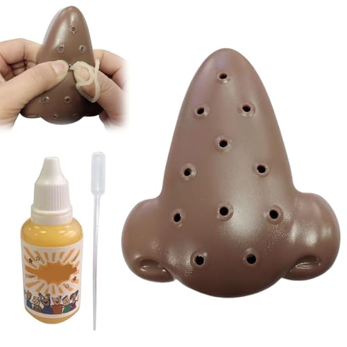 Pickple Popper Toy, lustiger Nasenpickel -Popping -Spielzeug mit 30 ml nachfüllbarer Pickel und Tropfen, wiederverwendbares Stress -Relief -Spielzeug für Erwachsene, Pickel Popper Toy, Pickle Popper von Comebachome