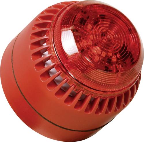 ComPro Kombi-Signalgeber ROLP Solista Beacon Rot Dauerton 12 V/DC, 24 V/DC von Compro