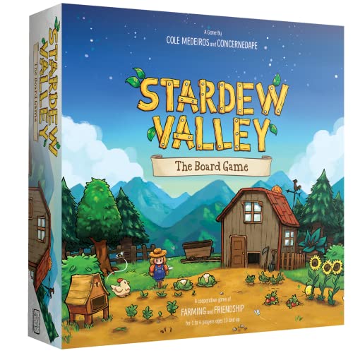 ConcernedApe LLC Stardew Valley: Das Brettspiel, Brettspiel, ab 14 Jahren, 1-4 Spieler, 45-200 Minuten Spieldauer - Englische Sprache von ConcernedApe LLC