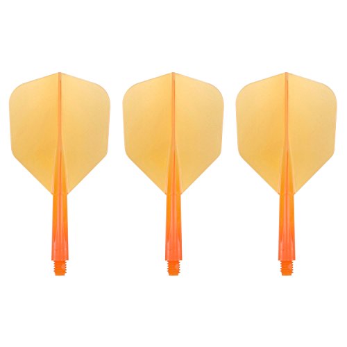 Condor Darts Flight Plain Clear Orange Small S von Condor