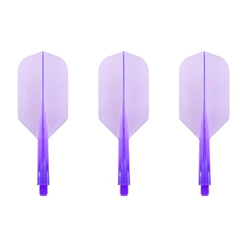 Condor Darts Flight Plain Clear Purple Slim S von Condor