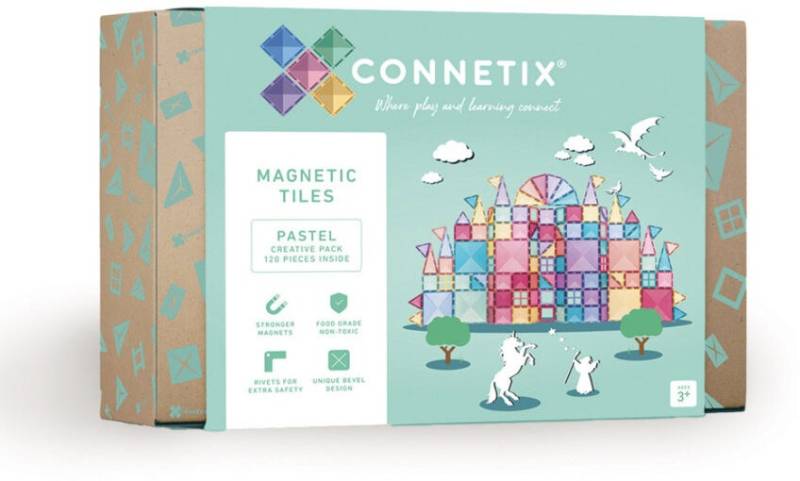 Connetix Bausatz Pastel Creative Pack 120 Teile von Connetix