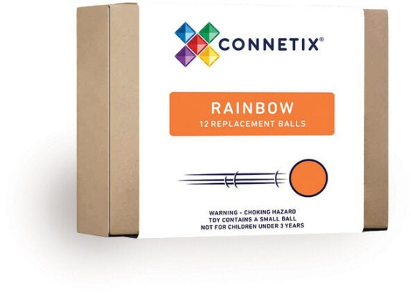 Connetix Bausatz Rainbow Ball Pack 12 Teile von Connetix