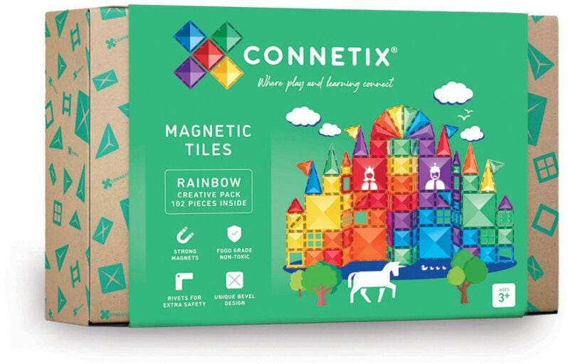 Connetix Bausatz Rainbow Creative Pack 102 Teile von Connetix