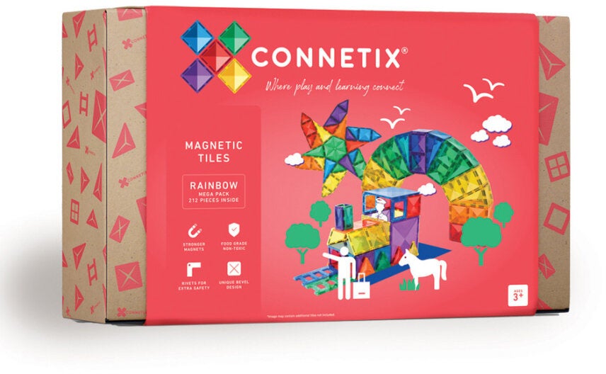 Connetix Bausatz Rainbow Mega Pack 212 Teile von Connetix