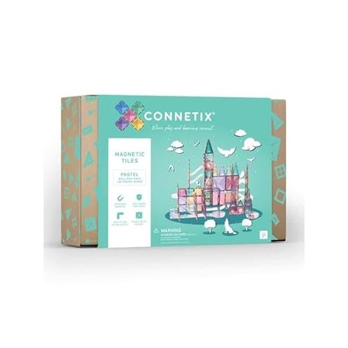 Connetix CON-EU-P106BR - 106 Piece Pastel Ball Run Pack von Connetix