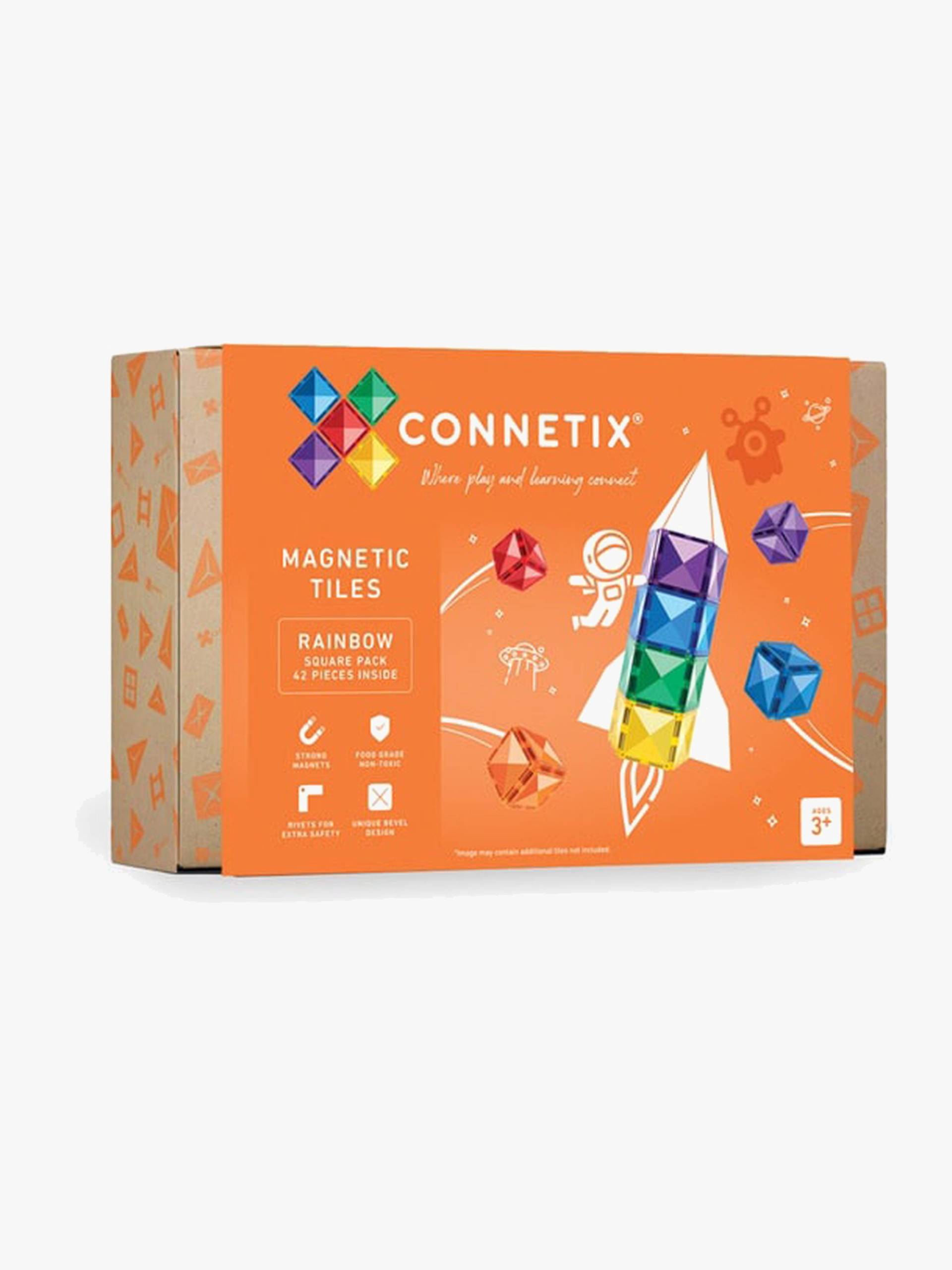 Connetix Magnetische Bauteile Rainbow Square 42 Teile Connetix Magnetische Bauteile Rainbow Square 42 Teile von Connetix