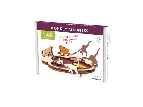 Constantin C5068 Monkey Madness Puzzle, Natur von Recent Toys