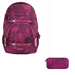 Coocazoo MATE Berry Bubbles Schulrucksack Set 2tlg von Coocazoo