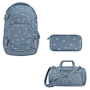 Coocazoo MATE Bloomy Daisy 3tlg Schulrucksack Set von Coocazoo