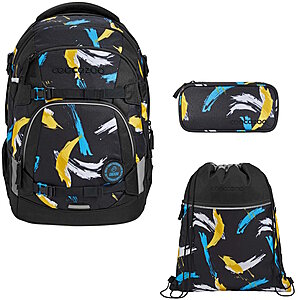 Coocazoo MATE Crazy Artnight 3tlg Schulrucksack Set von Coocazoo