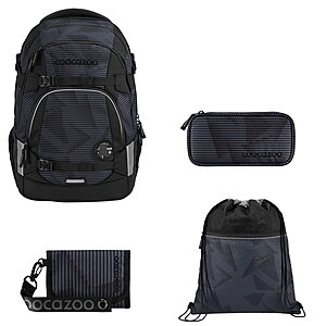 Coocazoo MATE Dark Mission 4tlg Schulrucksack Set von Coocazoo