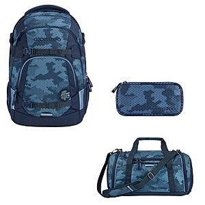 Coocazoo MATE Geometric Sky 3tlg Schulrucksack Set von Coocazoo