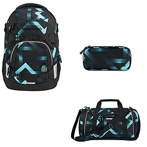 Coocazoo MATE Laser Lights 3tlg Schulrucksack Set von Coocazoo