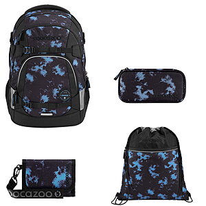 Coocazoo MATE Midnight Dust 4tlg Schulrucksack Set von Coocazoo