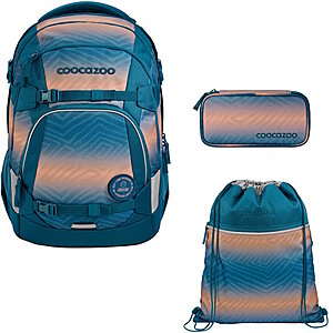 Coocazoo MATE Pacific Tribes 3tlg Schulrucksack Set von Coocazoo