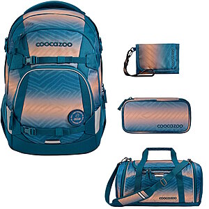 Coocazoo MATE Pacific Tribes 4tlg Schulrucksack Set von Coocazoo