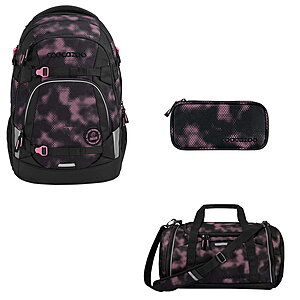 Coocazoo MATE Pink Illusion 3tlg Schulrucksack Set von Coocazoo