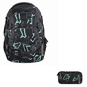 Coocazoo MATE Reflective Graffiti Schulrucksack Set 2tlg von Coocazoo