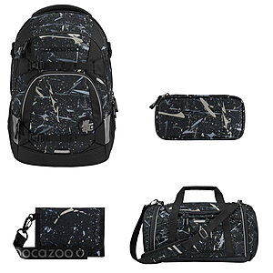 Coocazoo MATE Reflective Splash 4tlg Schulrucksack Set von Coocazoo