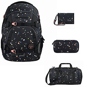 Coocazoo MATE Sprinkled Candy Schulrucksack Set 4tlg von Coocazoo