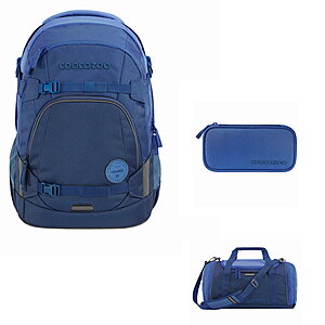 Coocazoo Mate All Blue 3tlg Schulrucksack Set von Coocazoo