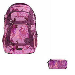 Coocazoo Mate Cherry Blossom 2tlg Schulrucksack Set von Coocazoo