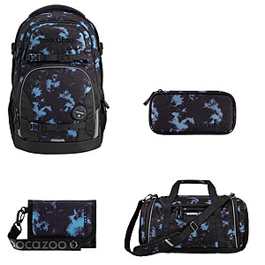 Coocazoo PORTER Midnight Dust 4tlg Schulrucksack Set von Coocazoo