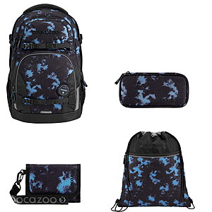 Coocazoo PORTER Midnight Dust 4tlg Schulrucksack Set von Coocazoo