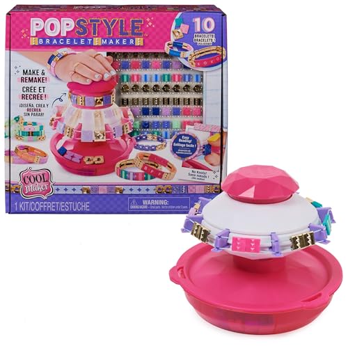 Cool MAKER PopStyle Armband Studio - 10 coole Kachelarmbänder selbermachen und immer wieder neu gestalten, geht super einfach, für Kinder ab 6 Jahren von Cool MAKER