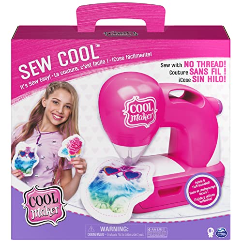 Cool MAKER Sew Cool Kinder-Nähmaschine für Nähen ohne Faden von Cool MAKER