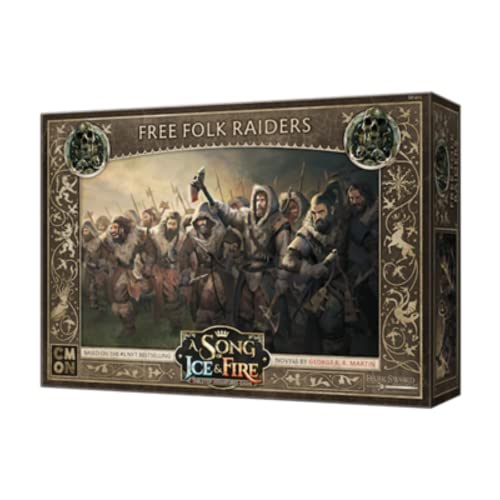 Cool Mini or Not - A Song of Ice and Fire: Free Folk Raiders Expansion - Miniature Game von CMON