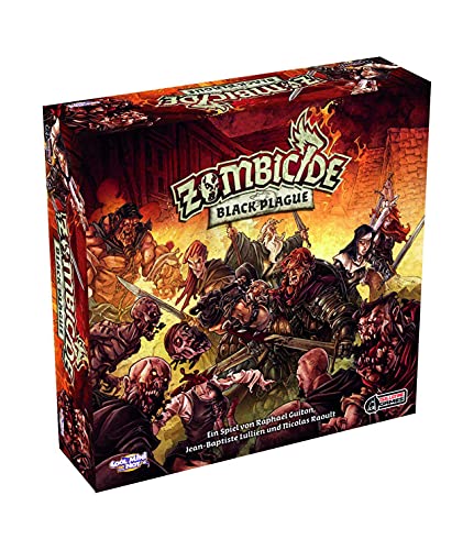 CMON, Zombicide: Black Plague, Grundspiel, Kennerspiel, Dungeon Crawler, 1-6 Spieler, Ab 14+ Jahren, 60+ Minuten, Deutsch von CMON