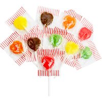 Herz-Lutscher 10er Pack, als originelle Liebeserklärung für Naschkatzen, 50g von Cool & Sweet