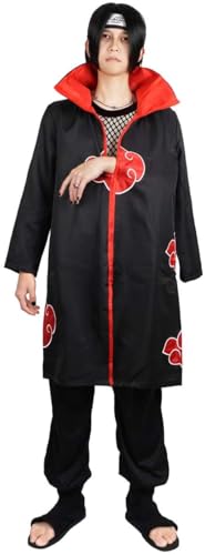 CoolChange Akatsuki Mantel | Itachi Umhang für Cosplay Kostüm | Größe: XL von CoolChange