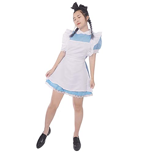 CoolChange Dienstmädchen Cosplay Kostüm mit Schürze und Haarreifen (XL) von CoolChange