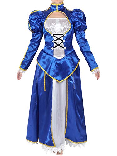 Cosplay Kleid von Saber | Kostüm für Fate/Stay Night Fans | Größe: M von CoolChange