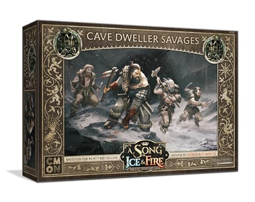 Cool Mini or Not - A Song of Ice and Fire: Free Folk Cave Dweller Savages Expansion - Miniaturspiel von CMON