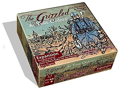 CMON Cool Mini Or Not | The Grizzled: at Your Orders Expansion | Brettspiel | ab 10 Jahren | 1 bis 5 Spieler | 30 Minuten Spieldauer von CMON