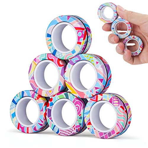 Coolden Fidget Spinner Fidget Toys Magnetische Ringe Fidget ADHS Anti Stress Spielzeug Magische Finger Ring Spinner Spielzeug Magnet Ring Fidget Toy Geschenk für Kinder Erwachsene Teenager Coolden Fidget Spinner Fidget Toys Magnetische Ringe Fidget ADHS Anti Stress Spielzeug Magische Finger Ring Spinner Spielzeug Magnet Ring Fidget Toy Geschenk für Kinder Erwachsene Teenager von Coolden