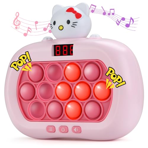 Coolden Pop it Fidget Toys Quick Push Spiel Pop It Elektronisches Sensorspiel Spiel999 Red von Coolden