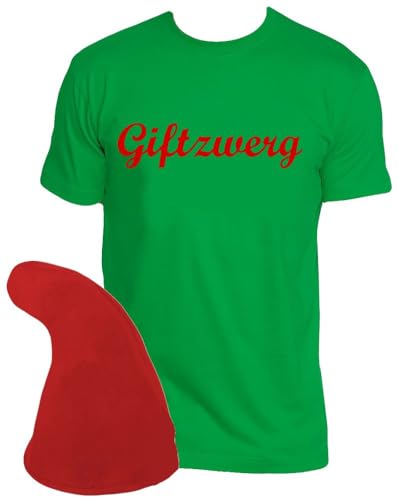 Coole-Fun-T-Shirts ZWERGEN Kostüm Giftzwerg Gruppenkostüm Zwergenmütze + Zwergenshirt GIFTZWERG Größe M Coole-Fun-T-Shirts ZWERGEN Kostüm Giftzwerg Gruppenkostüm Zwergenmütze + Zwergenshirt GIFTZWERG Größe M von Coole-Fun-T-Shirts