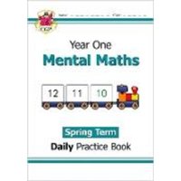 KS1 Mental Maths Year 1 Daily Practice Book: Spring Term von CGP Books