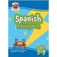 Spanish Activity Book for Ages 7-9 (with Online Audio) von CGP Books