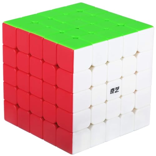 Cooyou Zauberwürfel 5x5 5x5x5 Speed Cube Stickerless Magic Cube Puzzle Magischer Würfel für Schneller und Präziser mit Lebendigen Farben von Cooyou