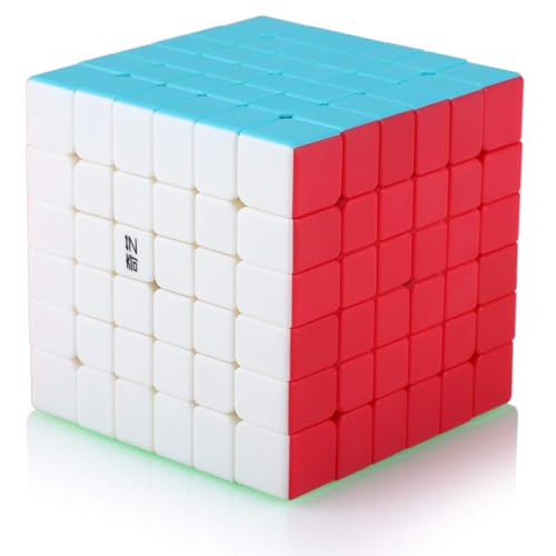 Cooyou Zauberwürfel 6x6 6x6x6 Speed Cube Stickerless Magic Cube Puzzle Magischer Würfel für Schneller und Präziser mit Lebendigen Farben von Cooyou