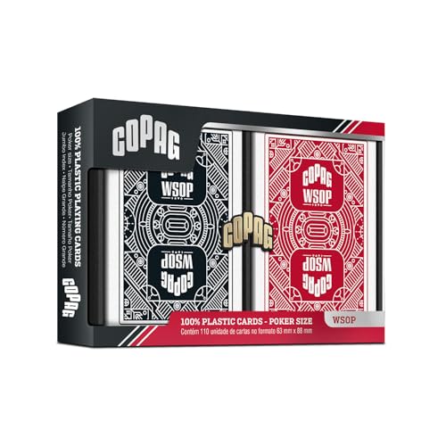 Copag World Series of Poker Poker-Size - Jumbo Face - 2 Index - Double-Deck Copag World Series of Poker Poker-Size - Jumbo Face - 2 Index - Double-Deck von Copag